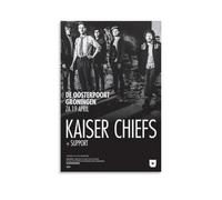 WZLLHA Kaiser Chiefs EmploymentArt - Stampa artistica su tela, poster per camera da letto, moderna, decorazione estetica estetica per bar, carretto, decorazione da parete, senza cornice, 40 x 60 cm