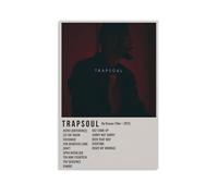 WZLLHA Trapsoul Bryson TillerArt stampa su tela vintage poster per camera da letto moderna decorazione estetica bar carrello decorazione da parete senza cornice 50 x 75 cm