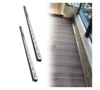 Wzmazingly 2 Pezzi Sottile Lineare Canale di Scarico per Patio, Canale di Drenaggio A Trincea in Acciaio Inox 304, Esterno Viale Sistema di Drenaggio delle Acque Piovane, Tagliabile(100x7x5cm)