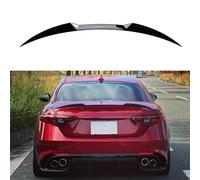 WzMDg Spoiler sul Tetto Posteriore per Alfa Romeo Giulia 2015-2024,Auto Spoiler Alettone Posteriore,Ala dello Spoiler del Tetto Posteriore,A-Glossy Black