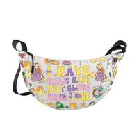 WZMPA Beauty case principessa Hair & Sun Fairy Tales Fans Gift I have Magic Hair That Glow When I Sing Princ Makeup Zipper Pouch Bag, Ho Capelli Magici Jzb, Vestibilità