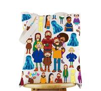 WZMPA Beef & Judy Tote Bag Wolf & Honeybee Fan Gift Moon & Ham Borsa a tracolla riutilizzabile Beef & Judy Merch, Sexin Tg, Large