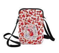 WZMPA Borsa a tracolla con granchio Sebastian Sebastian regalo granchio cremisi borsa a tracolla Sebastian Merchandise, Arco Sebastian Cb, medium