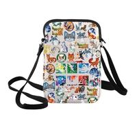 WZMPA Borsa a tracolla per gatti Clan Fireheart Regalo per fan dei gatti, Bluestar & JayFeather & Spottedleaf Cat Clan Merch Warrior Cats Merch, Firestar 2 Cb, medium