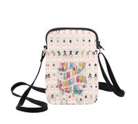 WZMPA Borsa a tracolla per matrimonio con fiori, regalo per festa di nozze, con scritta "It's Me Hi I'm The Flower" G-irl It's Me, borsa a tracolla, Ragazza dei fiori Cb, medium