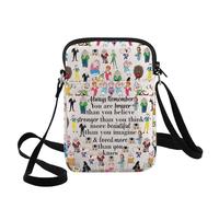 WZMPA Buster Moon Borsa a tracolla Rosita & Mike Fan Gift You Are Braver Stronger Beautiful Than You Know Ash Borsa a tracolla Johnny Merch, Always Buster Moon Cb, medium