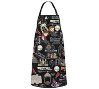 WZMPA Grembiule da cucina dei fratelli Winchester Dean & Sam & John, regalo per i fan di IDJITS Dean & Sam, grembiule da cucina per cuocere alla griglia, Mangiare Torta Ap, Medium