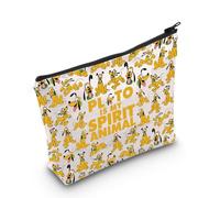 WZMPA Pluto Dog Makeup Bag Pluto Fans Gift Pluto Is My Spirit Animal Zipper Pouch Bag Pluto Dog Merchandise, Spirito Plutone, Vestibilità