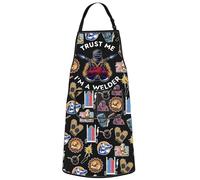 WZMPA Welding Master Grembiule Patriottico Saldatore Regalo Trust Me I'm A Welder Grembiule Regolabile Saldatura Ironworker Merchandise, Trust Me Saldatore Ap, Medium