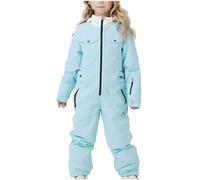 WZMYDBD Tuta Da Sci Stampata 2 Pezzi Da Unisex Bambino Set Pagliaccetti Bambino E Ragazzo Tute Da Neve Bambini E Ragazzi Suit Invernale Antivento Suit Sci Bambini Con Zip Set Tuta Da Neve per Bambina