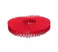 Wzmzjy Collare Party Dettaglio Nobile Costume Rimovibile Piega Classica Mesh E Poliestere Chiusura a Nastro Adatto per Eventi Storici Performance Teatrali Animazioni, Rosso