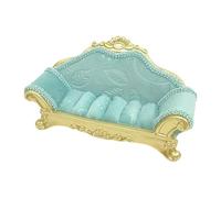 Wzmzjy Espositore per Gioielli, Portaoggetti per Gioielli a Forma di Divano, Portaorecchie da Donna alla Moda, per Mostre Fotografiche, Verde