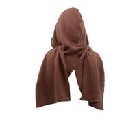 Wzmzjy Scialle con Cappuccio Stile Gotico | con Cappuccio, Morbido, Collo a Sciarpa, per Festival, Unisex