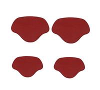 Wzmzjy Solette Autoadesive per Uomo E Donna, Manici per Migliorare La Calzata E Il Comfort Delle Scarpe E Protezioni Contro Dolore, Vesciche E, rosso