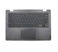 wzqrps Ricambio per Lenovo 14e Chromebook S345-14AST 81MH 8IWX Laptop Upper Case Palmrest Tastiera Touchpad Assembly 5CB0S95246 Grigio minerale