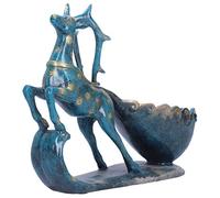 WZSASE Crafted Wine Rack Holder | Decorative Figurine for Wine Bottles/Desks/Cabinets | Secure Base & Hand - Painted Artware | Unique Wedding & Business Present