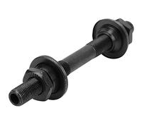 WZSASE Mountain Cycling Quick Release Hub Axle | Hollow Steel Shaft for Ball Hubs | Convert Standard Axles to Quick Release | Cycling Accessory for Enthusiasts (Front axle)