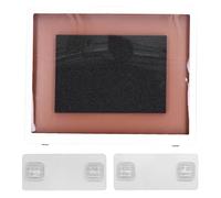 WZSASE Shower Phone Holder | Water - Protective Touch Screen Wall Mount for Bathroom | Fog - Preventive Case for iOS/OS/Tablet | No Drill Installation with Stickers (Tablet stand (ordinary white))