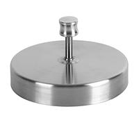 WZSASE Stainless Steel Hamburger Press | Adjustable Handle for Ideal Patty Thickness | Easy Split Design for Quick Maintenance | BBQ/Kitchen/Grill Tool