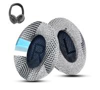 Wzsipod Cuscinetti Auricolari di ricambio in gel QuietComfort 35 / QC35ii, compatibili con la serie Bose QC45 QC35 QC25 QC2 QC15/ Around-Ear 2/AE2 AE2i AE2w/ SoundTrue e SoundLink-Grigio/Blu scuro