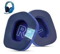 Wzsipod Cuscinetti auricolari di ricambio in gel refrigerante per cuffie da gioco wireless Logitech G733 G535 G335 Lightspeed, cuscinetti auricolari realizzati in resistente tessuto di seta ghiacciata