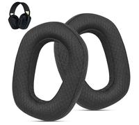 Wzsipod - Cuscinetti di ricambio in tessuto a rete per cuffie da gioco wireless Logitech G435 Lightspeed, tessuti traspiranti e materiali in schiuma (nero)