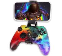 WZUICOV Controller di gioco per telefono, tablet, PC, Mac, TV Box, Tesla, Switch | Connettività a 3 vie (Bluetooth 5.0/2.4G Wireless/USB cablata) | Include adattatore USB-C, ricevitore USB-A e clip
