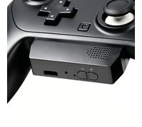 WZUICOV Mini altoparlante compatibile con controller Nintendo Switch 2 Pro, scatola sonora portatile da gioco a clip con microfono integrato, adattatore audio da 3,5 mm, batteria ricaricabile