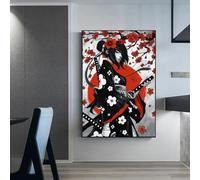 WZXGHE Empire Interactive - Poster giapponese Samurai con scritta in lingua tedesca "Samurai" (40 x 60 cm)