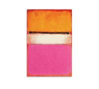 WZXGYM Mark Rothko - Poster decorativo impermeabile, tela per pittura a olio, arte moderna, arredamento per la casa, camera da letto, ufficio, pareti, ottima idea regalo, 30 x 45 cm, senza cornice
