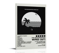 WZXGYM Poster decorativo con scritta "The Neighbourhood Wiped Out", impermeabile, per pittura a olio, arte moderna, arredamento per la casa, camera da letto, ufficio, pareti, eccellente idea regalo