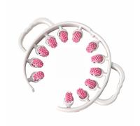 Wzxhew # 2 Massaggiatore manuale per gambe grasse massaggiatore per gambe con rullo anti grasso per sollevare e stringere e rilasciare la pelle (PK2, 2)