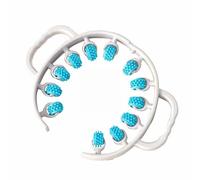 Wzxhew # 2 Massaggiatore per gambe anti grasso massaggiatore manuale per gambe dispositivo di massaggio cinese con rullo anti grasso per sollevare e stringere e rilasciare la pelle (BU2, 2)