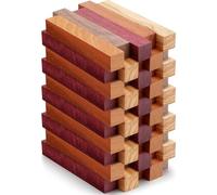 Wzxksoac 10 Pezzi di Penne In Legno Esotico Grezzo per Tornitura, Kit DIY per La Tornitura di Penne, per Realizzare Vari Lavori di Intaglio del Legno