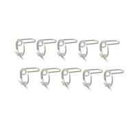 Wzxksoac 10 Pezzi Set di Anelli Sottili per Unghie da Coperture Protettive per le Anelli di Tendenza In Metallo Regalo per la Fidanzata