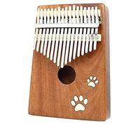 Wzxksoac 17 Mosaico Footprint Strumento Musicale Finger Piano Kalimba Pollice Portatile il Suono del Pianoforte È Nitido e Melodioso