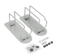 Wzxksoac 2 Pezzi Accessori per Mensole per Parrucchiere nel Acciaio Inossidabile con Supporto per Tagliacapelli, Espositore per Tagliacapelli