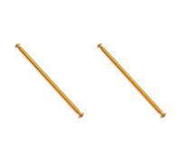 Wzxksoac 2X 04003 Albero di Trasmissione Centrale nel Metallo Dogbone 170mm per 1:10 Parti di Aggiornamento per Camion Brontosaurus 94111 94107 94170,