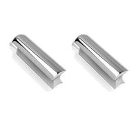 Wzxksoac 2X Chitarra In Metallo Slide Dobro Chitarra Hawaiana Lap Steel Guitar Bar Slide Accessori per Chitarra Elettrica