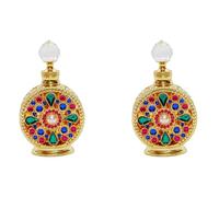 Wzxksoac 2X Olio di Profumo Concentrato per Uomo e Profumo Affascinante Profumo Arabo Profumo Retrò di Lusso Vintage Profumo di Lunga Durata