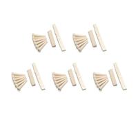 Wzxksoac 30 Ponticelli Ponte + + Ponte Ponte Bone/Bone Chitarra Acustica Bianca