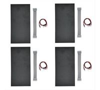 Wzxksoac 4 Pezzi P5 Pannello Schermo LED Interno 64X32 Modulo Display LED 16 Scansione Schermo LED A Colori Completo Display Elettronico 320X160mm