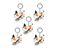 Wzxksoac 5 pezzi eccellente cute disegno gatto gattino come un ornamento borsa o regalo Fiore gatto