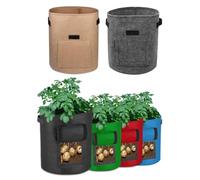 Wzxksoac 6 Sacchetti di Coltivazione Delle, Sacchetti Colorati per la Coltivazione Delle Piante, Ortaggi da Giardino, Sacchetti per la Semina di Arachidi, Come Mostrato.