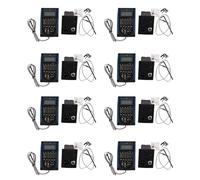 Wzxksoac 8X Pickup Equalizzatore 5 Bande Equalizzatore, Sintonizzatore Preamplificatore per Chitarra Acustica con Sintonizzatore LCD e Controllo del Volume LC-5