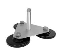Wzxksoac Base di Supporto Magnetica Triangolare per Montaggio Antenna Veicolare, Accessorio Universale Ad Alta Precisione