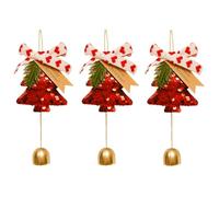 Wzxksoac Ciondolo Albero di Natale, Ciondolo Campana di Buon Anno, Decorazioni per La Casa di, Ornamenti Natalizi, Regali di Coppia e
