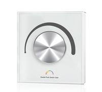 Wzxksoac Controller LED del Pannello di Vetro Rotante DC 12V 24V Tensione Costante Dimmer Intelligente Wifi Tuya App Cloud Control White