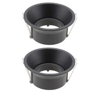 Wzxksoac Cornice per Lampade A Soffitto MR16 Cornice per Luce Incassata Cornice Luce Regolabile Nera