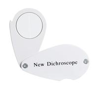 Wzxksoac DichRoscopio per Analisi del Pleochroismo Gemma Tasca Tasca DichRoscopy Gioielli Test di Gioielli Strumento di Identificazione Gemma Pleocroica